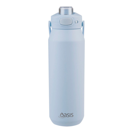 Kumbari 1L Vacuum Quick Release Lid Bottles Periwinkle